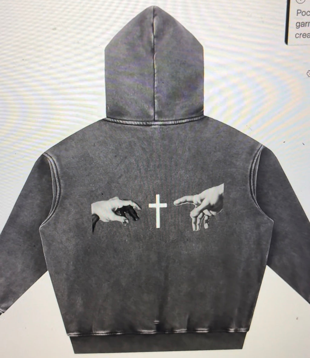 vision jesus hoodie
