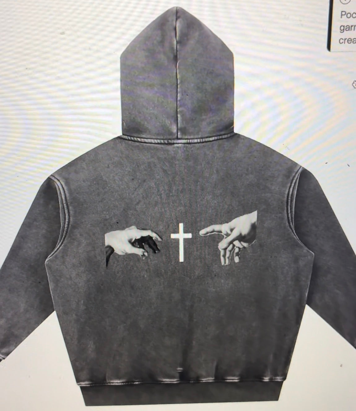 vision jesus hoodie